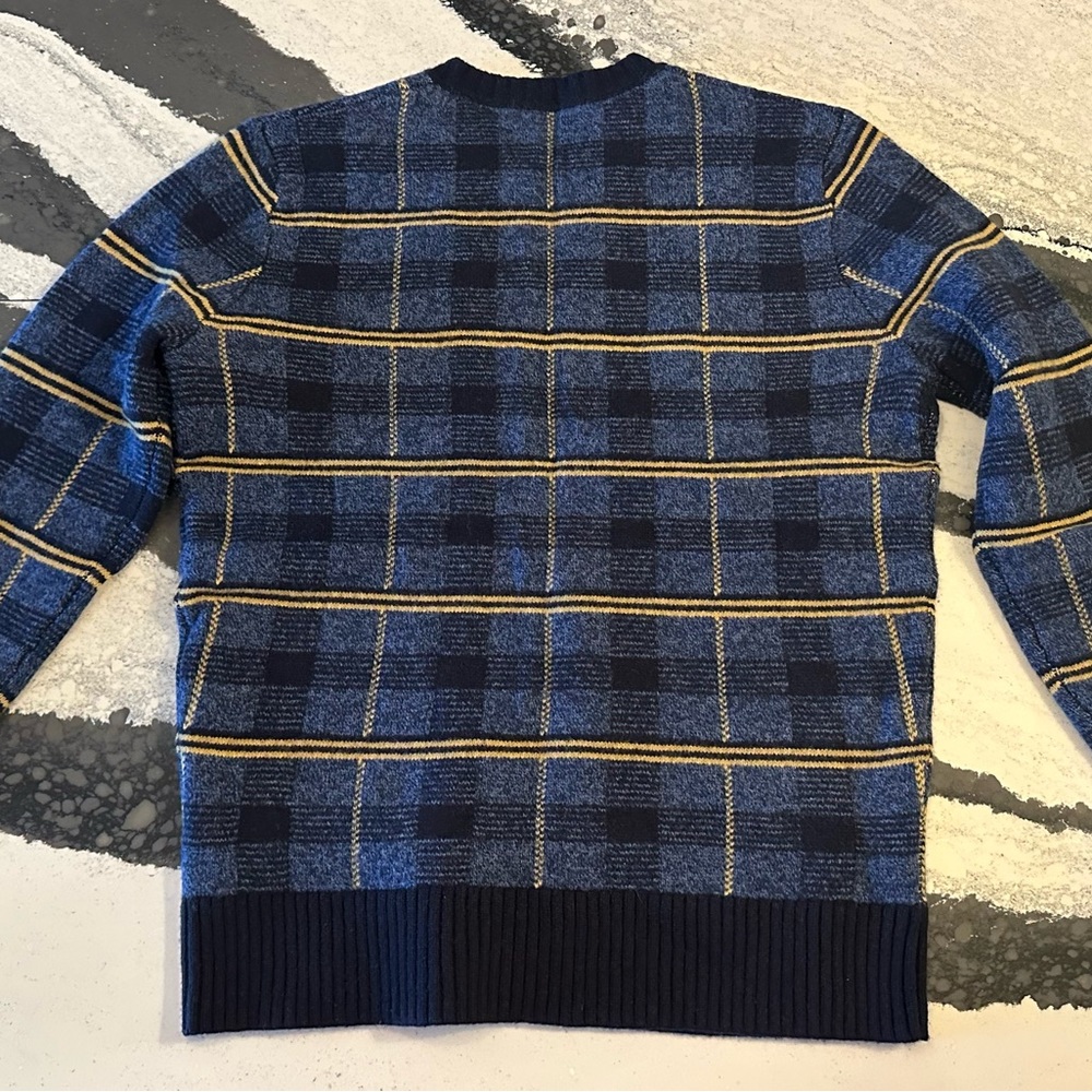 Todd Snyder Lambswool Check Crew